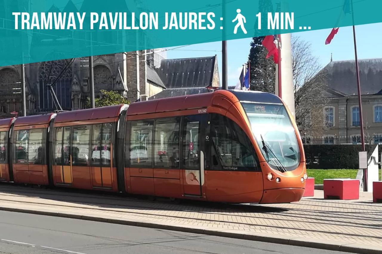 Tramway 8 Jaures Cosy Proche Gare Apartment Le Mans Luaran gambar